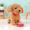 Genrico Electronic Puppy,Companion to Learn Languages,Talking and Barking Dog Toy for Children | for Children of All Ages in Living Room Bedroom Home and Travel view 3