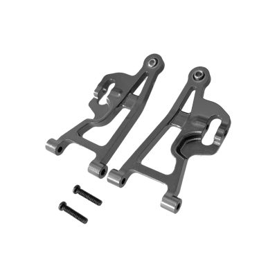 YTRASDF RC Spare Part Compatible with Hyper Go for MJX 14209 14210 1/14 Rc Car Upgrade Modification Parts Accessories Metal Front Lower Arm(Gray)