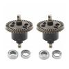 YTRASDF RC Spare Part Compatible with Slash 4x4 for VXL for Stampede for Rustler HQ727 1/10 RC Car Parts Front and Rear Differential with Bearing(2pcs) view 1