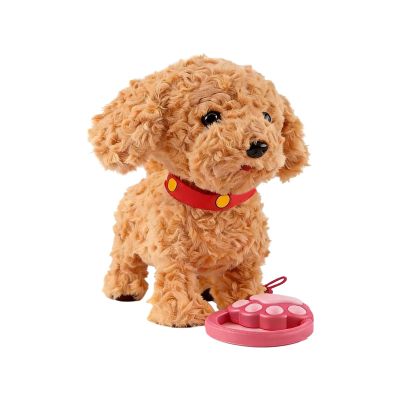 Electronic Toy Dog - Interactive Barking Puppy Animal, Realistic Sound Response Toy, Educational Play Companion, Cute Electronic Pet Design | for Children Boys preschoolers Teens Bedroom