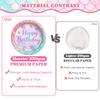 202 Pcs Mermaid Birthday Party Decorations (Serves 24), Mermaid Party Supplies Include Banner Hanging Plates Napkins Cups Forks Knifes Tablecloth Topper Balloons and Sash for Baby Shower view 2