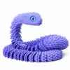 24in 3D Printed Snake Toys, Flexible 3D Printed Animal, Fidget ADHD Snake Toys, Perfect Desk Pet for Animal Collectors, Easter Basket Essentials, Easter Basket Stuffers view 1