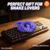 24in 3D Printed Snake Toys, Flexible 3D Printed Animal, Fidget ADHD Snake Toys, Perfect Desk Pet for Animal Collectors, Easter Basket Essentials, Easter Basket Stuffers view 4