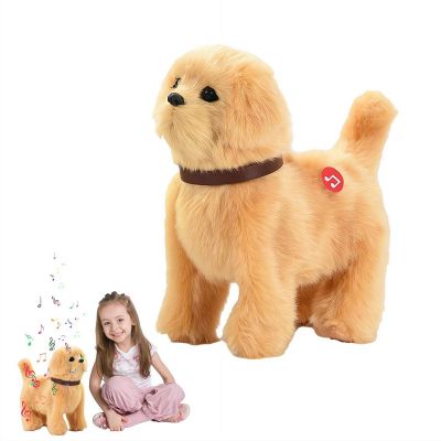 AI Puppy Robot Realistic Dog,2026 New Interactive Walking Plush PuppyToy Dogs, Walking, Barking & Tail Wagging for Kids & Pet Lovers,Wuffy Robot Dog - RobotPuppy That Acts Like A Real Puppy