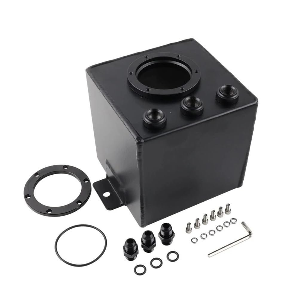 2L Aluminum Flow Swirl Fuel Surge Pot AN6 for 044 External Fuel