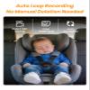 Babyvue Baby Monitor for Car with Video Recording & Playback, 1080P HD Rear Facing Baby Car Camera, 4.5" Display with Auto Night Vision, USB Plug & Play Carseat Camera for Infants, Blue view 2
