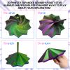 3D Printed Expanded Sensory Fidget Star,Stress-Relief Spinning Tower Toy with Handles,Sensory Toys for Adults & Teens,Honeycomb Whirling Spiral Design for ADHD &Stress Relief (Gold-Red-Blue,L-25rings) view 3