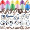 24 Pack Easter Egg Fillers with Brain Teaser Puzzles Toys, Easter Basket Stuffers for Teens, Egg Fillers for Teens Adults Kids, Puzzle Games for Party Favors, Gifts for Kids Teens Adults Boys Girls view 1