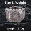 7-in-1 Mechanical Rotating Dice, Metal Dice Set, with Gift Box, Suitable for Role-Playing Games (Bloodstain Steel) view 4