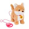 Electric Plush Dog Toy with Tongue Licking Motion Lifelike Sounds Walking Dog with Leash Repeats What You Say Simulation Stuffed Animal Toy E view 1