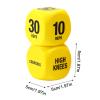 Exercise Dice 2 Pairs 6 Sided Workout Dice Game for Group Fitness Exercise Classes Fun Workout Fitness Equipment view 2