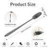 11" Flexible Silicone Water Bottle Cleaner Brush 360 Long Handle for Narrow Neck Containers view 2