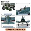 Eairsoky 1:72 Scale Douglas SBD Dauntless Weathered Dive Bomber Die-cast Aircraft Model Military Airplanes Alloy Models for Collection or Gift view 4
