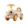 Wiggle Car 4 Wheels Ride on Push Car with Under-seat Storage Horn Music Toys for Toddlers Boys Girls(White) view 1