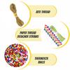 16 in 1 Art and Craft Kit for Girls and Boys with for Kids DIY for All Ages from 8-16 Old,Paper,Multicolor view 4