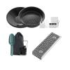 Ejoyous Gold Panning Kit, Beginner Portable Gold Mining Equipment Include 12 Inch Aluminum Alloy Sluice Box Classifier Shovel Magnifier Tweezers, for Efficient Prospecting in view 1