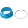 12 Speed Freewheel Lock Cover for Series M6100 M7100 M8100, For CNC Machined Aluminum Alloy Cassette Hub Body Component, Black(Blue) view 1