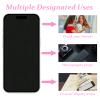 HOMTRU Fake Phone Dummy Prop Phone, Black Screen DecoyPhone PearPhone Non-WorkingPhone, DisplayPhone Look Like Real Phone 17 Pro (Silver) view 3