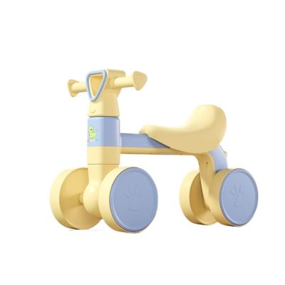 Swing Car 4 WheelsBalance Bike Toys with Music No Pedal Wiggle Car for Boy Girls Indoor Outdoor Play(Blue)