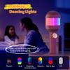 Karaoke Machine for Kids Adults, Portable Bluetooth Microphone Song Toys with LED Light, Best Chritmas Birthday Festival Party Gift for 3 4 5 6 7 8 9 10 11 12+ Year Old Girls Boys (Pink) view 4
