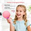 Wireless Bluetooth Karaoke Microphone for Kids, Portable Handheld Karaoke Mic Speaker Toys with LED Light, Best Christmas Birthday Festival Party Gift for 3 4 5 6 7 8 9+ Year Old Girls Boys (Pink) view 2