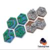 7 Tiles Paket for Terraforming Mars Board Game Fan Expansion DaBlueSheep view 2