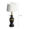 Abaodam Miniature Dollhouse Lamp 1:12 Scale White Wooden Table Light for Doll House Accessories, Small Retro Desk Lamps for Tiny Home Room Decor Photo Props view 2