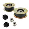 2PK Pulley Kit Compatible with T0R030 TimeMaster TurfMaster 131-4529 125-2532 131-4509 view 1