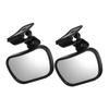 VANZACK 2pcs Rearview Mirror for Car Interior, Wide Angle Adjustable 360 Rotation Shatterproof Backseat Observation Mirror for Safety Monitoring view 1