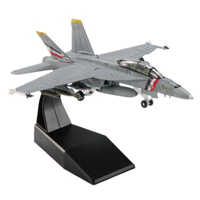 Eairsoky 1:100 Scale F-18 Super Hornet Metal Fighter Jet Model Jolly Roger Military Die-cast Aircraft Models for Collection or Gift Bounty Hunter