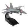 Eairsoky 1:100 Scale F-18 Super Hornet Metal Fighter Jet Model Jolly Roger Military Die-cast Aircraft Models for Collection or Gift Bounty Hunter view 1