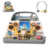 Airplane Cockpit Simulator Toy - Realistic Game of Cockpit | Realistic Interactive Airplanes Toy with Lights and Sound for Kids | For Boys and Girls Kindergarten Nursery Int view 1