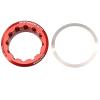 12 Speed Freewheel Lock Cover for Series M6100 M7100 M8100, For CNC Machined Aluminum Alloy Cassette Hub Body Component, Black(Red) view 1