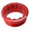 12 Speed Freewheel Lock Cover for Series M6100 M7100 M8100, For CNC Machined Aluminum Alloy Cassette Hub Body Component, Black(Red) view 3