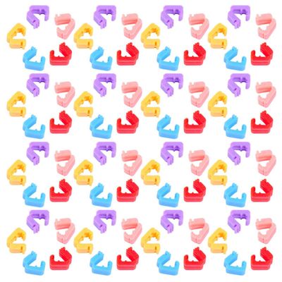 500pcs Plastic Balloon Sealing Clips Xmas for Wedding Party Decoration