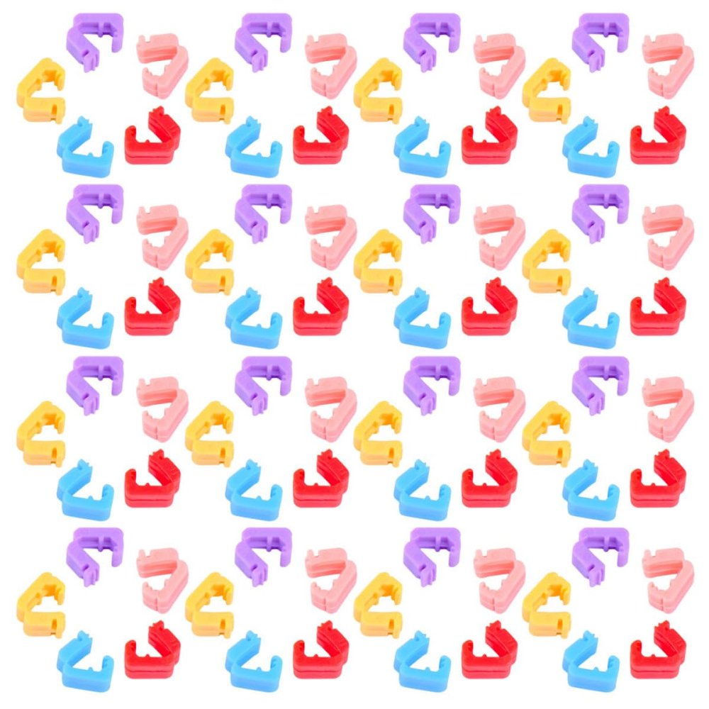 500pcs Plastic Balloon Sealing Clips Xmas for Wedding Party Decoration