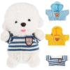 Gatuida 3pcs Bear Clothes Outfit Fit 15.8 Inch Bears Stuffed Animal Clothes Mini Sweater Hoodie Cute Stuffed Animal Outfit Clothing Small Plush Doll Costume view 2