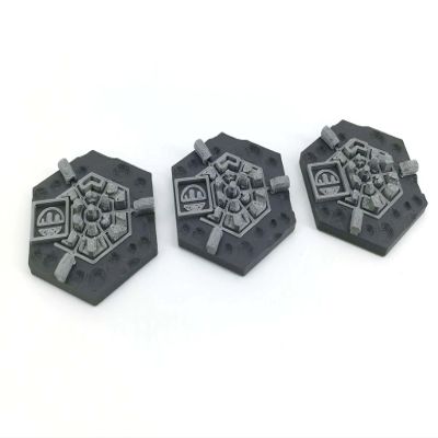 3 Tiles Paket for Terraforming Mars Fan Exp. The Moon - Gen. Habitat - 3X