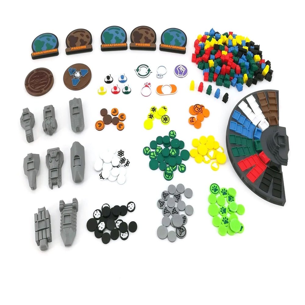 Accessories Collection for Terraforming Mars Board Game (Option 1)