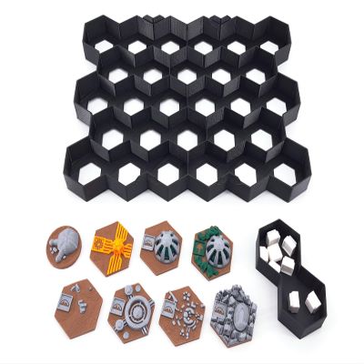3D Tiles for Terraforming Mars Board Game - Prelude 2 & Automa Upgrade Pack (Color Scheme B & Storage)