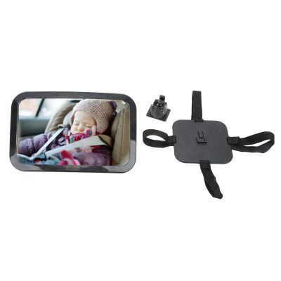Baby Car Mirror, Child Backseat Safety Mirror with 360 Adjustable Shatterproof Acrylic View, Wide Angle Convex Rear Facing Infant Monitor for Cars Trucks SUVs
