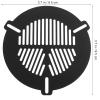 BAZEITFLOW Metal Bahtinov Mask Focusing Aluminum Alloy Telescope Mask for Astronomical Astrophotography with 60mm Aperture Compatible for Amateur and Professional Astronomers view 2