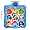 SPYMINNPOO Music Dance Mat, Thick Ethenyl Non Slip Foldable Electronic Playmat with Built in Music and 80 Sounds for Kids (Blue) view 2