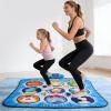 SPYMINNPOO Music Dance Mat, Thick Ethenyl Non Slip Foldable Electronic Playmat with Built in Music and 80 Sounds for Kids (Blue) view 3