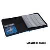 12-Pocket Trading Card Binder, 480 Card Capacity, "Stay-Flat" Design, Water-Resistant by Goat Armor (Blue) view 2