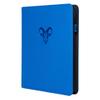 12-Pocket Trading Card Binder, 480 Card Capacity, "Stay-Flat" Design, Water-Resistant by Goat Armor (Blue) view 3