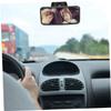 BESPORTBLE Interior Rearview Mirror, 360 Adjustable Suction Cup Vehicle Mirror for Safety and Rear Monitoring view 2