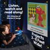 LUNA STORYTIME Sesame Street Elmo Character - Projects 5 Elmo Stories and 5 Songs, Over 30 Minutes of Screen-Free Audio and Visual Fun | Gift and Toy for Ages 3+ view 2