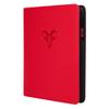 12-Pocket Trading Card Binder, 480 Card Capacity, "Stay-Flat" Design, Water-Resistant by Goat Armor (Red) view 3