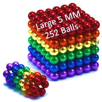 252pcs Magent Building Toys for Adult Stress Relief Magnetic-Slime Toy Office Magnet-Putty 15A